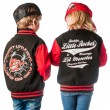 Dragstrip Kids Crew  Jacket - Naughty Devil  (Red-Black)